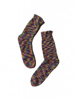 Multicolor Knit Socks 