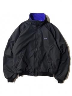 80's Patagonia Shelled Synchilla Jacket BLACK MADE IN U.S.A.