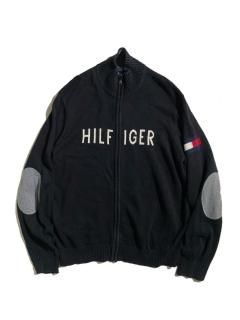 TOMMY HILFIGER Elbow Patch Drivers Knit