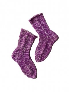 Knit Socks PURPLE