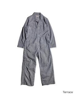 60's Master Garment Hickory Stripe Jumpsuit