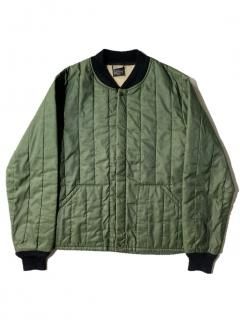 80's SEARS Thinsulate Quilting Jacket OLIVE MADE IN U.S.A.