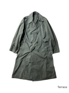 60's U.S.ARMY Cotton/Polyester Rain Coat ARMY GREEN 40L