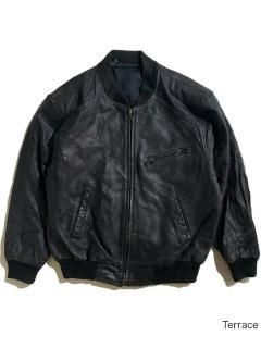 80's Euro Leather Blouson BLACK