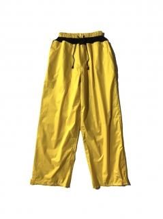 SCHMIDT PVCMesh Wide Over Pants YELLOW/BLACK