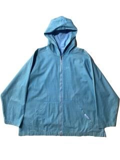 80's fresh produce Check Zip-up Hoody MADE IN U.S.A.