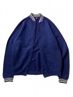 70〜80's Euro Sweat Cardigan NAVY 
