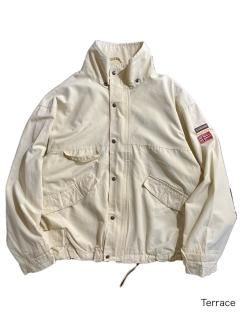 90's NAPAPIJRI Nylon/Cotton Short Jacket