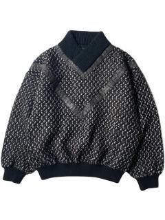 90's Six Star Switch Design Knit