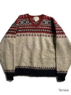 Eddie Bauer Nordic Knit MADE IN U.S.A.