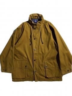 90s NAUTICA Cotton Stand Collar Jacket COYOTE