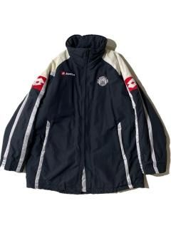 90's lotto Zip-Up Nylon Padding Jacket 