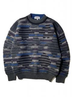 90's Alpaca Blend 3D Knit MADE IN ITALY