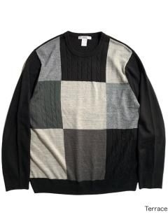 90's GEOFFREY BEENE Panel Design Knit
