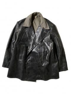 60's German Vintage Rubberized P-Coat