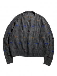 90's Design Knit CHARCOAL