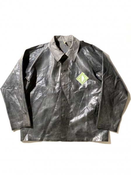 60's German Vintage Rubberized Jacket - Lemontea Online Shop