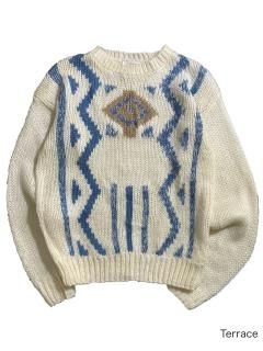 80's CHAPEL HILL Acrylic Design Knit