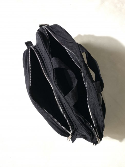 COMME des GARCONS HOMME DEUX 2way Nylon Bag BLACK - Lemontea