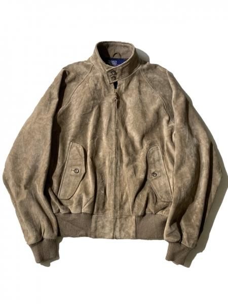 90's Polo by Ralph Lauren G9 Type Suede Leather Harrington Jacket ...