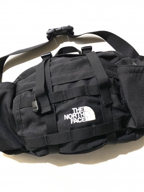 90's THE NORTH FACE Day Hiker Lumbar Pack BLACK - Lemontea Online Shop