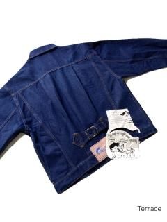 90's DEAD STOCK UTILITY Denim Tracker Jacket MAED IN ITALY ̤ѥդ 