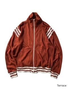 80's MERVYNS Track Jacket BRICK COLOR