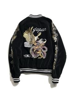 90's Souvenir Jacket BLACK