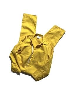 80's Sagen Work Jumpsuit YELLOW MADE IN U.S.A.