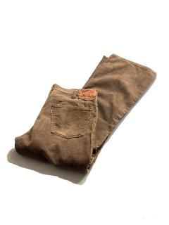 80's Levi's 517 Corduroy Flare Pants BROWN MADE IN U.S.A. (  W33 L30 )