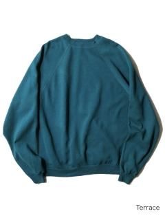 90's Raglan Sweat FOREST GREEN LARGE MADE IN U.S.A.