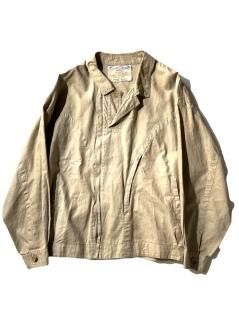 90's JUNGLE STEAMSHIP Linen/Cotton Design Jacket