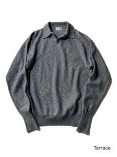 90's Paul Smith LONDON Half-zip Nep Knit Polo