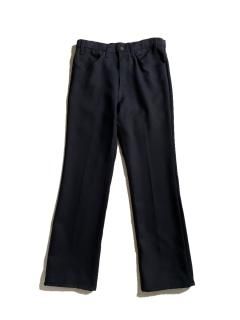 80's Levi's 517 STA-PREST Flare Pants BLACK ( W32 L31)