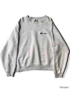 90's Champion Logo Sweat X-LARGE GRAY MADE IN U.S.A.