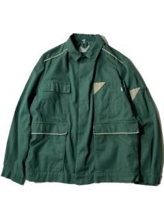 90's DRESS Work Jacket GREEN