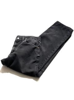 90's Levi's 550 Black Denim Pants MADE IN U.S.A.(  W32 L29)