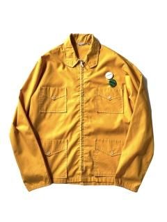 70's Custom Blended Zip-up Jacket MUSTARD