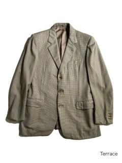 80's Burberrys Check Pattern 3B Tailored Jacket MADE IN ITALY