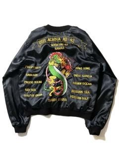 90's Reversible Souvenir Jacket BLACK