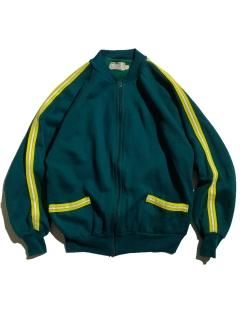 80's Euro Line Design Track Jacket GREEN/YELLOW