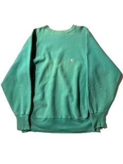 90s Champion Reverse Weave Sweat FADE GREEN XL MADE IN U.S.A.