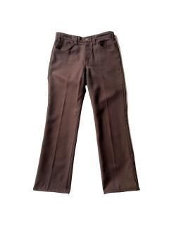 90's Levi's 517 Polyester Flare Pants BROWN MADE IN U.S.A. ( W33 L30)