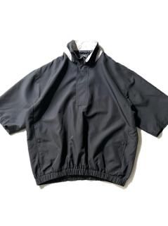 90's AHEAD Polyester Half-zip S/S Pullover CHARCOAL