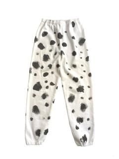 80's Holstein Pattern Painted Sweat Pants MADE IN U.S.A.