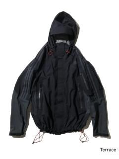 adidas CLIMA PROOF Shell Jacket  BLACK/GRAY