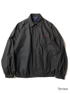 90s POLO SPORT Cotton Poplin Drizzler Jacket BLACK
