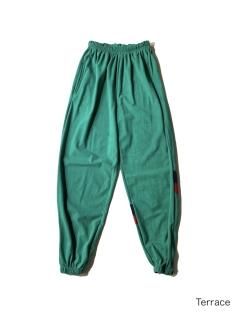 80's Euro TERINDA Velours Track Pants EMERALD