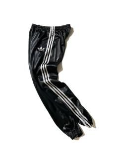 adidas Polyester Track Pants BLACK