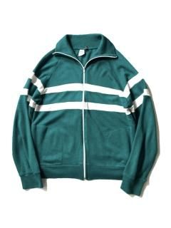 80's Veneto by Seaton Line Design Track Jacket GREEN MADE IN POLAND